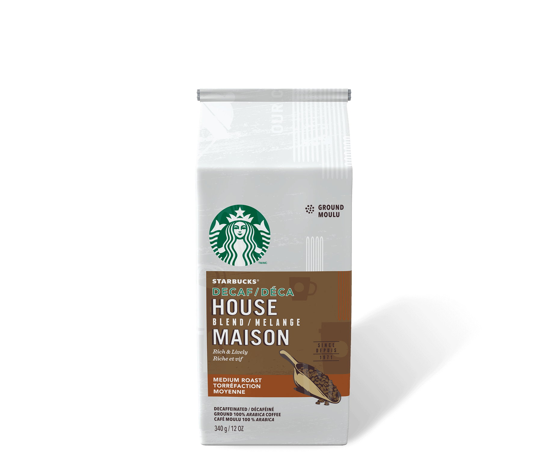 Starbucks® Decaf House Blend 340g Starbucks® Coffee At Home